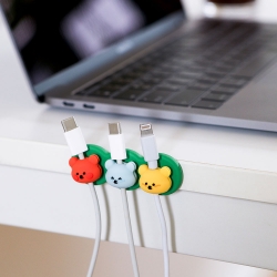 Jelly Bear Magnetic Cable Holder - Baby