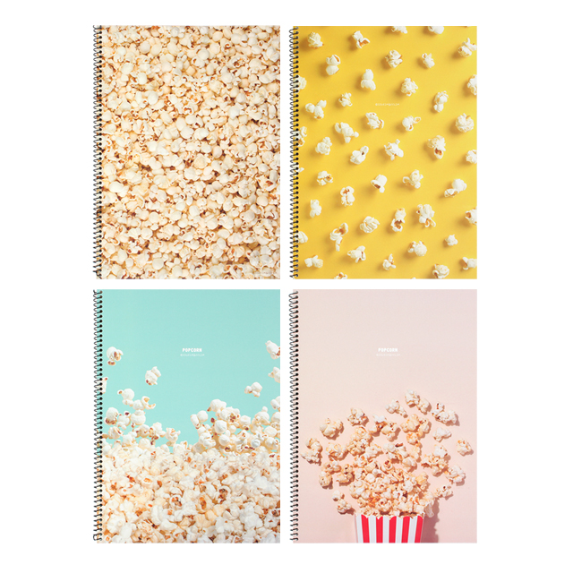 Spring Note Popcorn, Set of 5pcs
