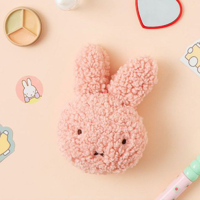 Miffy Face Pouch - pink