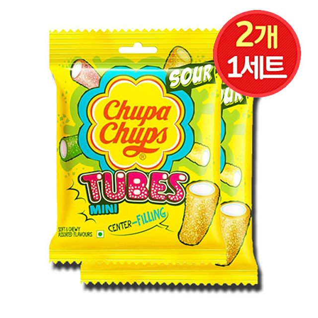 Chupa Chups Sour Mini Tube 24g x 2P
