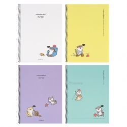 Udangtang Dalsu Spring Notebook, Set of 5