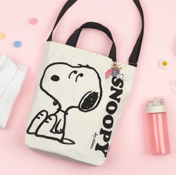 Peanuts Eco bag and Keyring Set Cute Big Snoopy