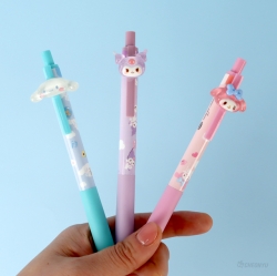  Sanrio characters Twinkle Candy Random gel pen,  Set of 24pcs