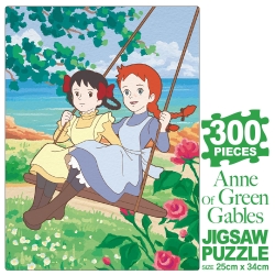 Anne of Green Gables puzzle 300pcs , under the shade of a tree