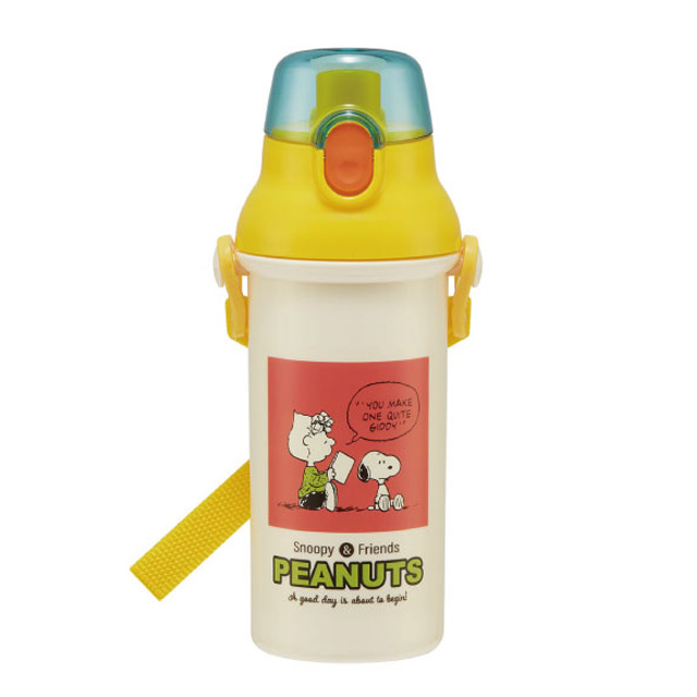 Snoopy Two-tone color One touch Bottle 480ml