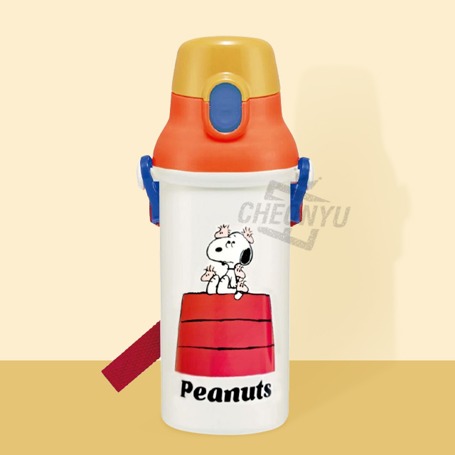 스누피 레트로 원터치 물통 480ml