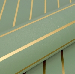 Paper Roll Gold Line Wrapping Paper  10m [530mmx10m]