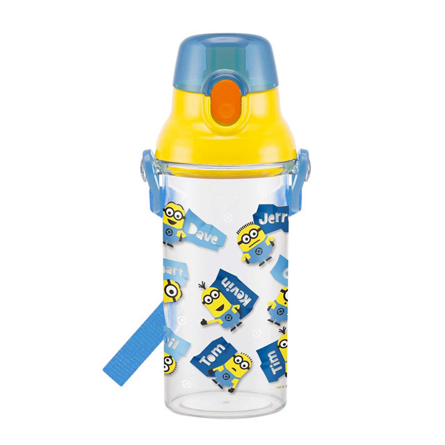 Minions3 One touch Clear Bottle 480ml