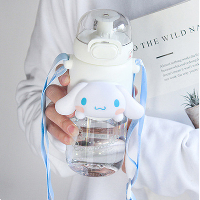 Sanrio Characters Cinnamoroll  Bigface Tritan Water Bottle 600ml