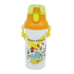 Mickey and Friends One touch Clear Bottle 480ml