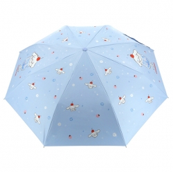 Sanrio Compact Umbrella Cinnamoroll, 55cm