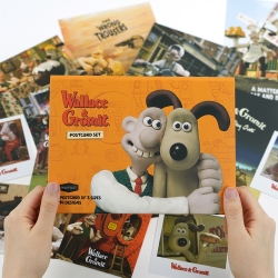 Wallace & Gromit Postcard Set