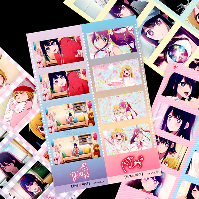 Oshi no Ko 4-cut Sticker, Set of 40pcs