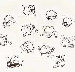 Annyang Piece Paper Sticker Set