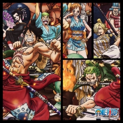 One Piece Jigsaw Puzzle 150Pieces - Challenge of The Five Emperors Monkey D. Luffy 