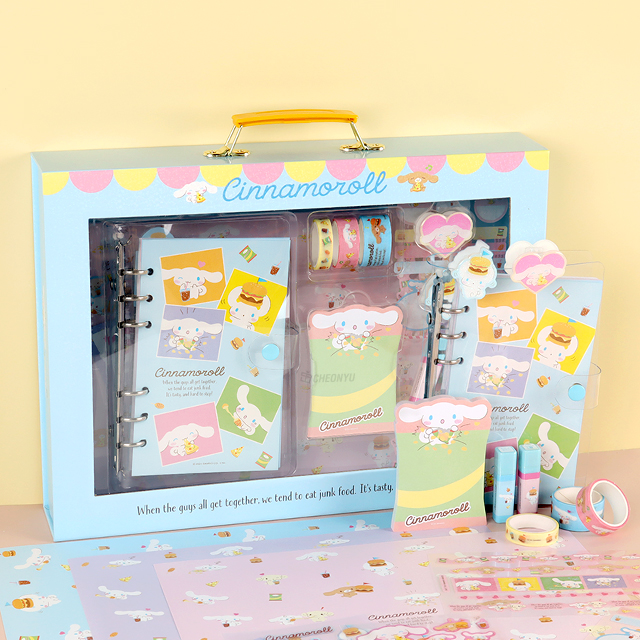 Sanrio Cinnamoroll BIG Diary Deco Bag Set