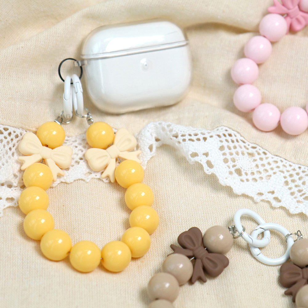 BFANCY Ribbon Bead Keyring