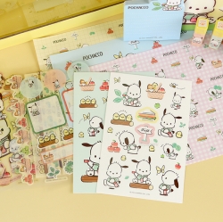 Sanrio Pochacco Cute Diary Deco Bag Set