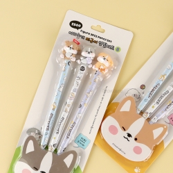 E-rinubgae Figure 3Pcs Pencil Set, Random