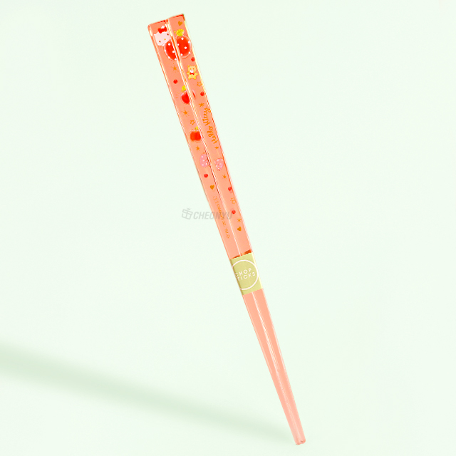 Hello Kitty Happiness Girl Acrylic Chopsticks 21cm