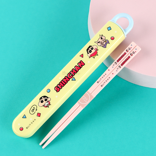 Crayon Shin-chan Slide Chopsticks Case Set 16.5cm