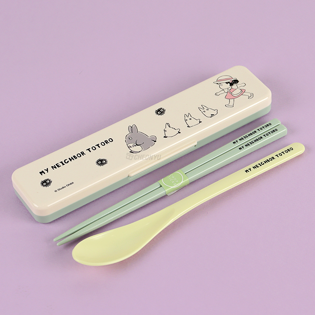 Totoro Spoon and Chopsticks Combi Set 18cm