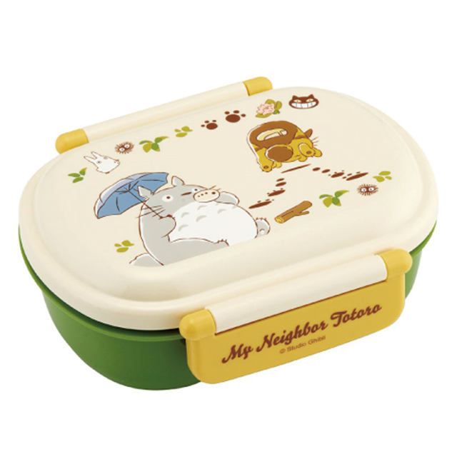 Totoro Cat Bus Dome Shape 1-Layer Round lunch box 360ml