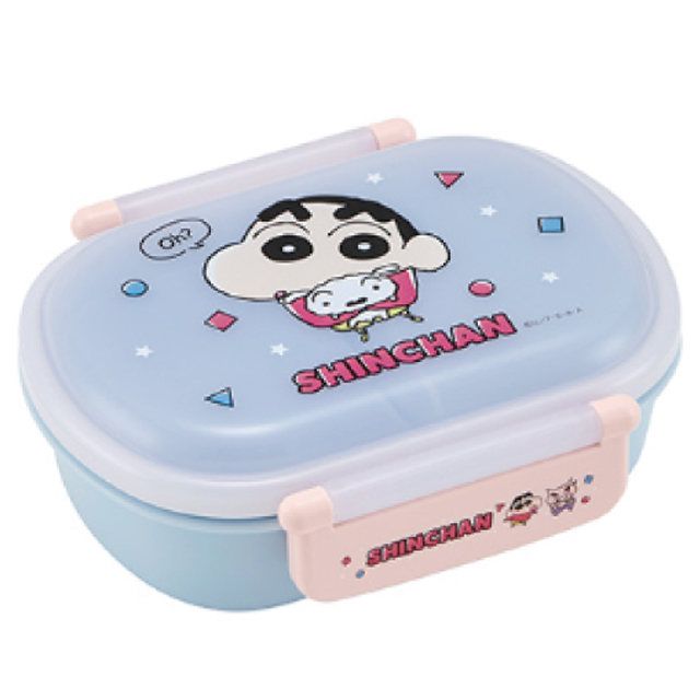 Crayon Shin-chan Dome Shape 1-Layer Round lunch box 360ml