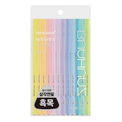 Bauhaus Triangular r Pencil Pastel 12 Colors set 