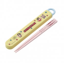 Crayon Shin-chan Slide Chopsticks Case Set 16.5cm