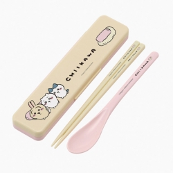 CHIIKAWA Spoon and Chopsticks Combi Set 18cm