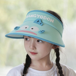 Sanrio Characters UV protection 3D Face Sun Cap - Hangyodon