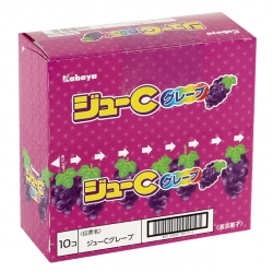 kabaya JuiC 24g, Set of 10pcs - Grape Flavor