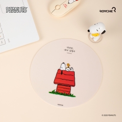 Peanuts Snoopy Mouse Pad - Beige