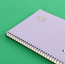 Pogumo Left-side Spring Notebook, Random
