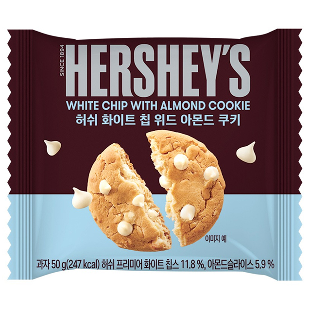 HERSHEY'S White Chip With Almond Cookie 50g
