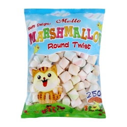 Marshmallow Round Twist (R) 250g