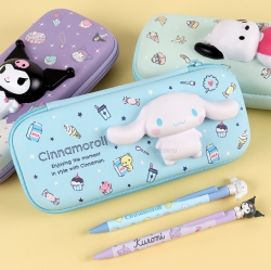 Sanrio Characters Dessert Squishy Pen Case_Cinnamoroll