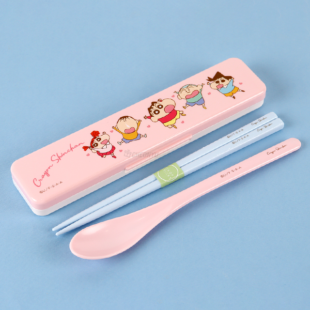 Crayon Shin-chan 24 Spoon and Chopsticks Combi Set 18cm