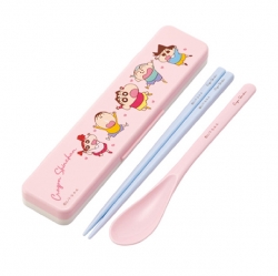 Crayon Shin-chan 24 Spoon and Chopsticks Combi Set 18cm