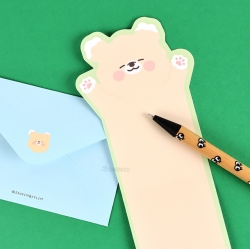 E-rinubgae Long-Distance Letter Paper with Envelop Set Die Cutting