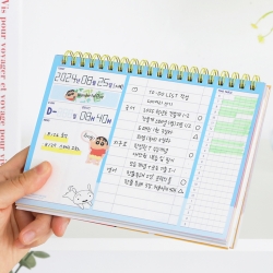 Crayon Shin Chan 100days Study Planner