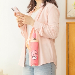 Kakao Friends Point 3-Layer Auto Umbrella - APEACH