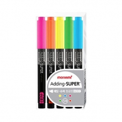 Adding Super 600 Highlighter 5Pcs