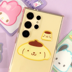 Sanrio Big Face Epoxy Sticker, Set of 36pcs
