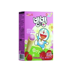 Doraemon Ice-corn Snack Strawberry