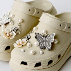 Bling bling Butterfly Shoes Charm Set