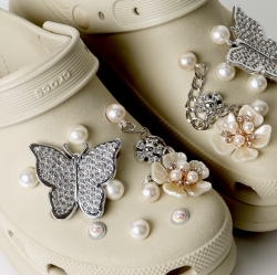 Bling bling Butterfly Shoes Charm Set