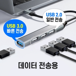 Dual Connect (C type and USB-A) 4port Hub