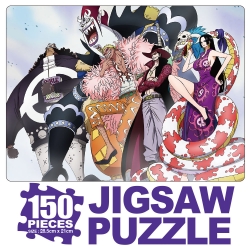 One Piece Jigsaw Puzzle 150Pieces - Royal Seven Warlords of the Sea